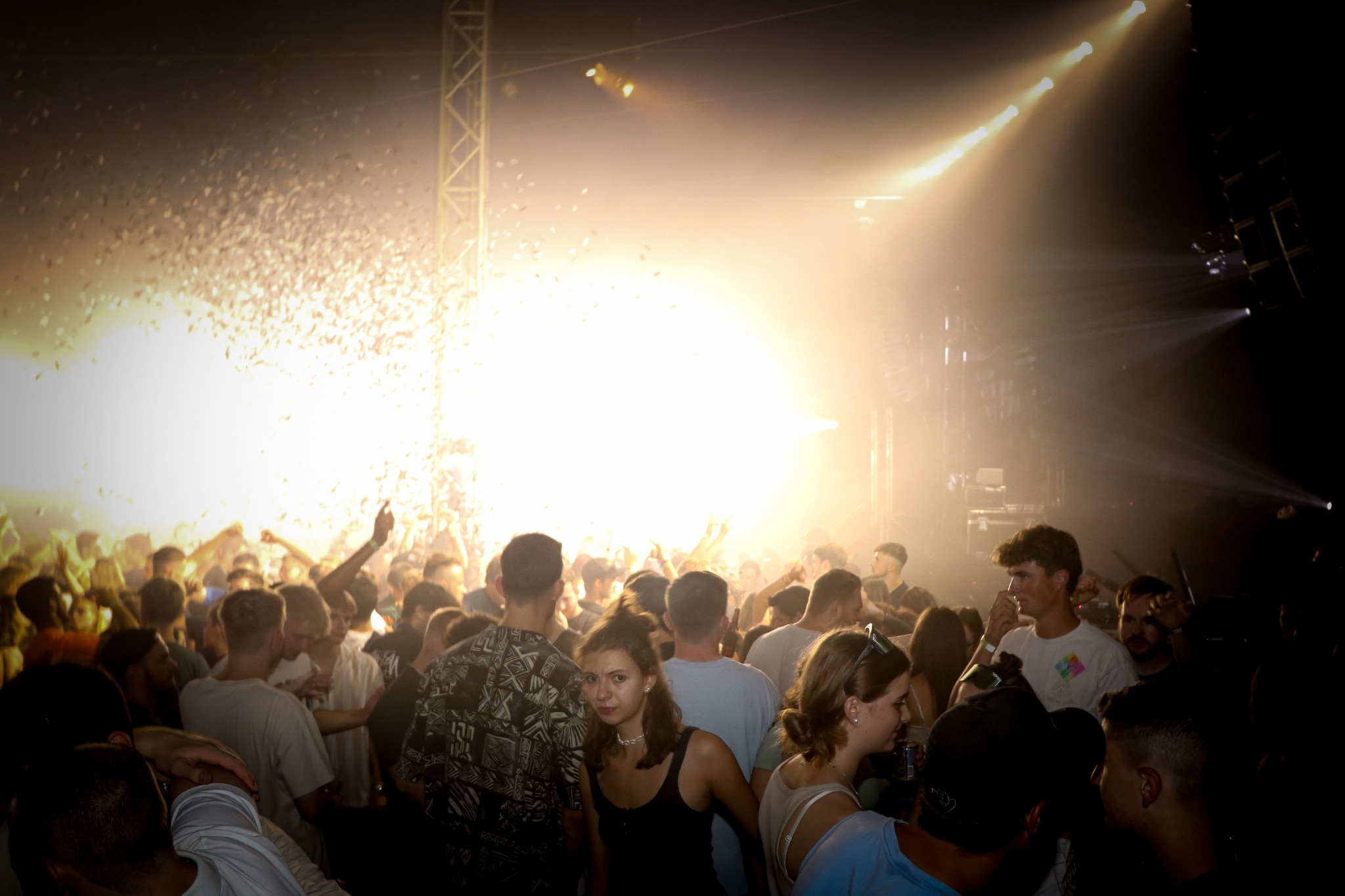 Gäste am Hueb Fest