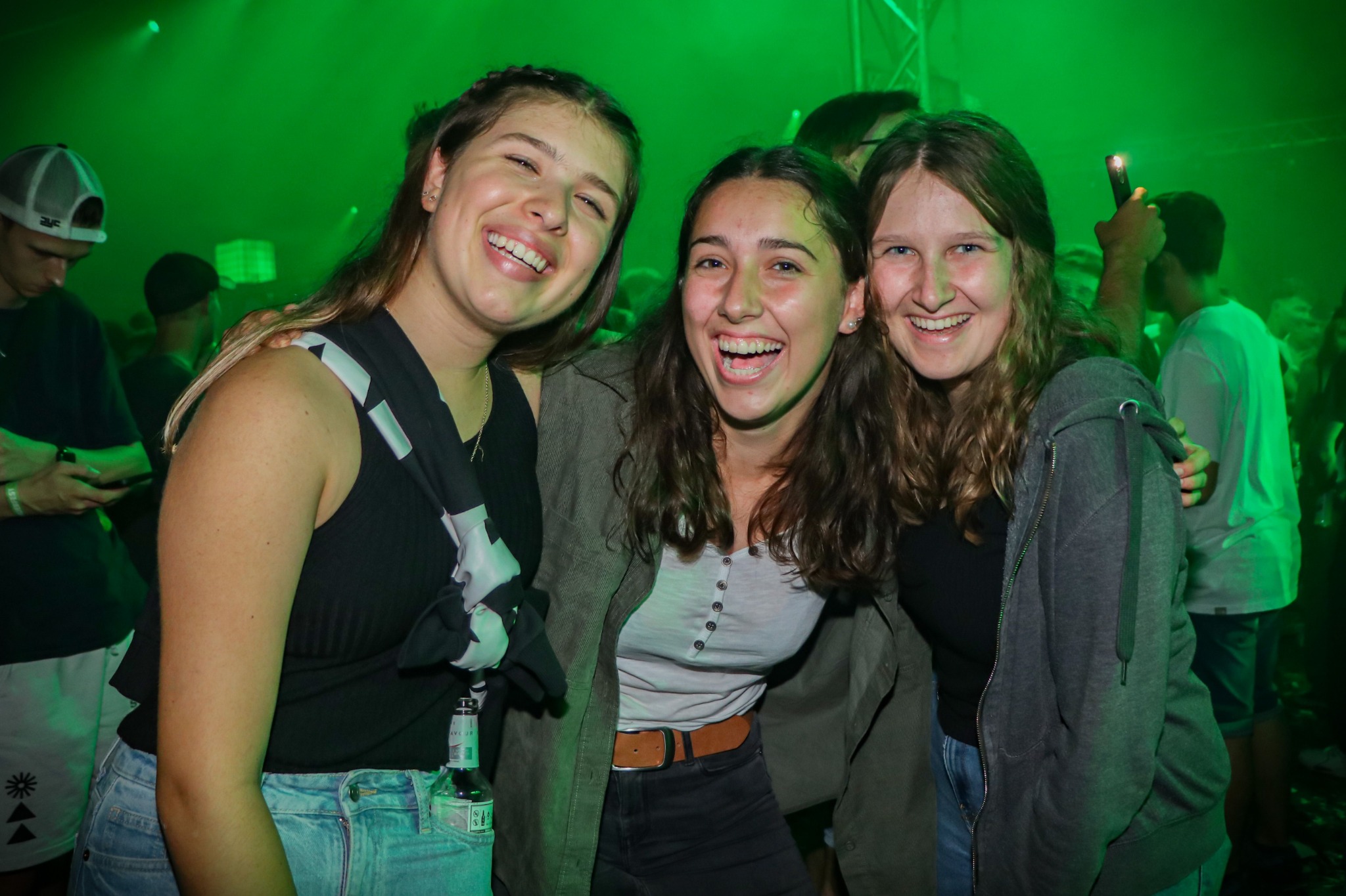 Gäste am Hueb Fest